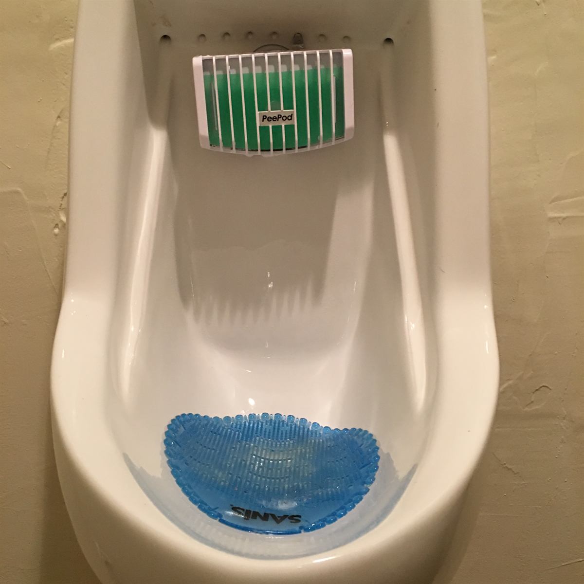 Client restroom fixtures maintained and deodorized